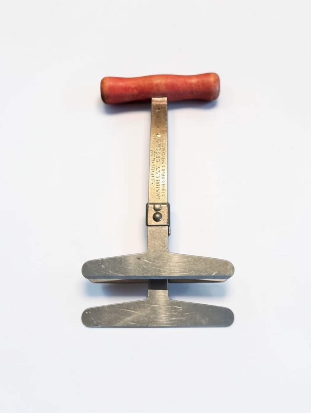 Vintage Foley Mpls Chopper Stainless Steel Kitchen Tool with Wooden Handle